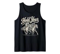 Hold Your Horses - Divertente Fantino da Corsa di Cavalli Canotta