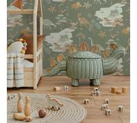 Holden 14010 Dinosauro Zoo Carta da Parati Verde Playful Design per Bambini