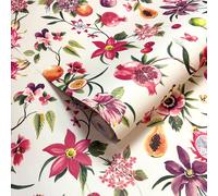 Holden Decor Carta Da Parati Crema Floreale Moderna Lavabile 14361