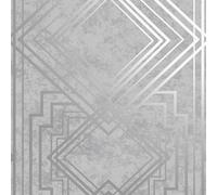 Holden Delano & Congo Parati Metallico Geometrico Traliccio Esotico Arte Deco