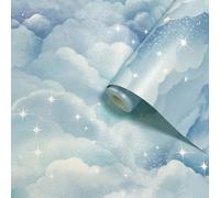 Holden Dreamland Blu Acqua 14131 Arte Murale Nuvoloso Per Stanze Dei Bambini