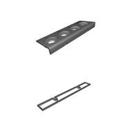 Holder and Wall Mount for Epson 522 Ink Bottles with Installation Spacer