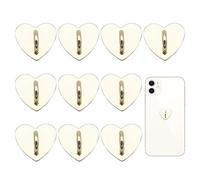 Holder Di Cantina-10 Impostare Gli Anelli Del Telefono Cellulare Per Maniche | Il Telefono Cellulare Dolce A Forma Di Cuore Squilla Come Supporto Per Le Dita Dagli Accessori Per Smartphone