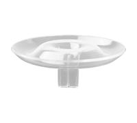 Holder floreale idroponico galleggiante 80 g - Strumento di posizionamento della voce trasparente, inserto per display dei fiori regolabile, accessorio decorativo flessibile per contenitori