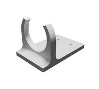 Holder for MagLight Flashlight - Snap-On Wall Mount Storage System