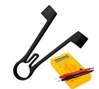 Holder for Multimeter Probe - Test Lead Stand for Electrical Measurement | Insulated Clip with Stable Base, Hands-Free Support for Accurate Voltage, Current, and Resistance Testing
