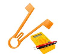 Holder for Multimeter Probe - Test Meter Probes Clamping Tool, Ergonomic Electrical Testing Accessory For Beginners, Enthusiasts, Adults, Power Supply Repair And Measurement Applications