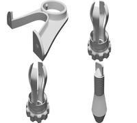 Holder for Paper Towel - Universal Wall Mount Kitchen with Tension Control