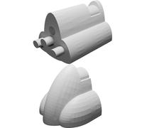 Holder for Safety Glasses - Wall Mount with Removable Tip for Workshop