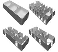 Holder Grid for Xia Legends & Embers Board Game Token Storage