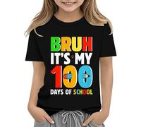 Holder Halstuchhalter Schmuck Clothes First Day of School Shirt In My Pre School Shirt Toddler Kindergarten Shirts Langarm Schwarz Kinder, Nero , 2-3 Jahre