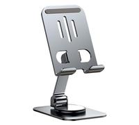 Holder Metal Phone Holder - 3.15 inch Foldable Phone Holder | Aluminum Rotating Phonė Stand - Compact Space Saving Design Supports Up To 10kg Weight For Desk Display Product Filming and Daily Hands