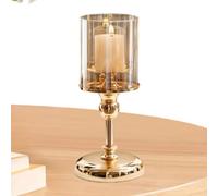 Holder per candele a forma di candela, portacandele a forma di candela, supporto per candele a forma di candela, supporto per candele alte, supporto decorativo per tè e luci