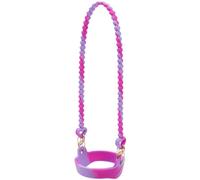 Holder Strap, Bottle Handle, Soft Fit Elastic Accessory Lightweight Color Variety, Sling Strap for Cups, Milk Tea Coffee Cups, 17.9in/3in, Pink, Green, Light Yellow, Purple, Red
