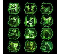 Holdes Adesivo da parete con topo che legge il, adesivo da parete realistico rimovibile per cameretta dei bambini, soggiorno, camera da letto, decorazione da parete