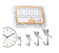 Holdes Appendini da parete per quadri, capacità 4,5-22,7 kg, ganci resistenti per quadri, chiodi inclusi, kit hardware di facile installazione, decorazione sospesa per utensili da cucina
