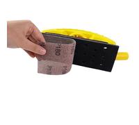 Holdes Blocco di Levigatura | Di Levigatura Automobile,Strumento Di Rettifica Regolabile Con Manico Ergonomico Per Mobili Piastrelle Vernice Metallo Bagnato Automobile Calcestruzzo Secco