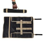 Holdes Borsa per attrezzi portatile piccola borsa per attrezzi borsa tote corda a borsa per unghie da campeggio borsa in rotolo di picchetto robusta organizer accessori per picchetti