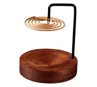 Holdes Bruciatore di incenso a testa in giù, portaincenso a testa in giù, con bruciatore di incenso, design a testa in giù, supporto di incenso multiuso per posacenere, per rilassare l'aromaterapia a