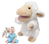 Holdes Burattini a mano in peluche, pupazzo di peluche morbido, marionette a mano per pollame di educazione precoce da 9,84 pollici, pupazzi animali per l'educazione precoce per il gioco