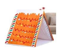 Holdes Casa di pan di zenzero di Natale, per interni, per feste stagionali, per interni, per soggiorno, camera da letto, cameretta dei bambini, studio, cantina, soffitta,