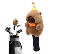 Holdes Copertine per teste di club di golf | Copertine da golf in peluche animale - Attrezzature di protezione del fumetto in peluche per golfisti uomini donne Lui Elle