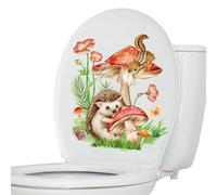 Holdes Decalcomanie murali per bagno, adesivi per il bagno per muro,Decal di decalcomanie per la vegetazione di decalcomanie per la vegetazione degli animali | Decorazioni per la casa impermeabili