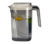 Holdes Distributore d'acqua per frigorifero, bottiglia d'acqua da 2200 ml per uso alimentare, per frigorifero, multifunzionale, bottiglia per succhi, limonata, tè, birra