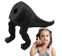 Holdes Divertenti tappi per dentifricio - Dispenser per dentifricio a forma di animali, in silicone per uso alimentare, tappi di chiusura per adulti e bambini, si adattano alla maggior parte dei tubi