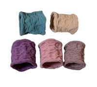 Holdes Elastici per capelli spessi, elastici per capelli, Elastici per capelli larghi, 5 per capelli fermacoda, elastici per capelli, elastici in gomma senza danni per capelli spessi da