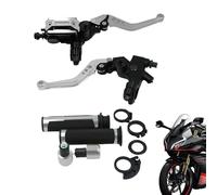 Holdes Frizione freno per moto, frizione stabile | 7/8 "22 mm - freno a disco idraulico - freno a destra, freno idraulico per la maggior parte delle moto