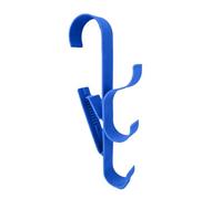 Holdes Ganci per recinzione | Coppia di ganci per asta di scacchiera - Organizzazione di resistenti e antiruggine per il nuoto, la terrazza all'aperto e il sacchetto per asciugamani sotto-