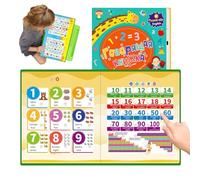 Holdes Giocattolo Alfabeto Russo per Bambini - Libro Vocabolario Russo Parlante,Libro Elettronico Educativo Bambini 3-8 Anni Principianti Casa Viaggio Compleanno Natale