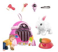 Holdes Giocattolo animale elettronico, animale robot, bambola di peluche animale che abbaia, per far sembrare vestire un animale domestico realistico, un giocattolo divertente con controllo tattile