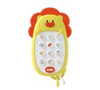 Holdes Giocattolo del telefono educativo, telefono educativo per, Giocattoli sonori interattivi per anello di dentizione per telefono cellulare, falso telefono masticabile, giocattoli prescolari per