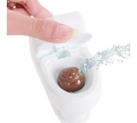 Holdes Giocattolo per WC a spruzzo, simpatico e sorprendente giocattolo per WC con spruzzatore d'acqua, giocattolo unico, trucchi divertenti, divertimento per scuole, case, feste