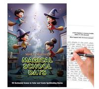 Holdes Libro da colorare Adorabile, Libro da colorare Facile Cartoni Animati, Gioco di Disegno Anti Stress Adolescente Attività Viaggi