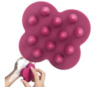 Holdes Massaggiatore per cuoio capelluto, pettine per massaggio del cuoio capelluto,Spazzole per capelli massaggiatore per cuoio capelluto con pettine in silicone | Innovativa spazzola per shampoo a