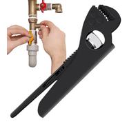 Holdes Pinza per tubi 'acqua | Chiave per tubi domestici,Pinza per tubi con ganasce a V antiscivolo per sanitari, auto, industria, casa e giardino