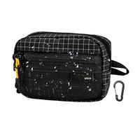 Holdes Pochette de Bretelle de sac à dos - rangement étanche à fermeture éclair Compartimenté,accessoires portable pour randonnée et sac à dos ,pour pièces clé voyage camping escursioning arrampicata