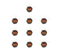 Holdes Porta esca per - gabbia per esche con 6 ganci e apertura sul fondo invertito, trappola girevole a 360 gradi, accessorio per la alla