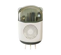 Holdes Porta Posate Cucchiaio e Forchetta - Organizzatore Per Bacchette Con Cestino - Organizzatore ad Adesivo con Cestino Rimovibile - Per Cucina Casa Dormitorio Armadio