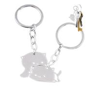 Holdes Portachiavi abbinabile per gli amici, portachiavi abbinati con i migliori amici - Simpatico ciondolo a forma di - Elegante, antiruggine, divertente, robusto, dolce e abbinato