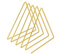 Holdes Portariviste per album | Cartella triangolare in metallo per libri, porta giornali, oggetti di scena fotografici per ufficio, casa, dischi in vinile, libri, cartelle, e-mail, quaderni