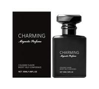 Holdes Profumo da uomo, profumo per il corpo legnoso a lunga durata, 50 ml, profumo affascinante, per appuntamenti, San, matrimonio, viaggio, compleanno, festa, abbigliamento quotidiano da