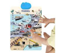 Holdes Quadri murali parlanti per,Giocattolo educativo per l'apprendimento della lingua inglese | Poster elettronico interattivo parlante,per scuola materna vivaio giardino casa camera