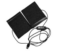 Holdes Tappetino riscaldante USB per viaggi, riscaldamento elettrico flessibile a collegamento, cuscino termico da viaggio, per letto, ufficio, ginocchio, piedi, campeggio, schiena, collo, spalla