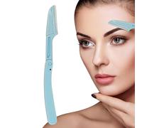 Holdes Terrimero del sopracciglio, rasoio per sopracciglia | rifinitore del sopracciglio pieghevole - Forniture per ragazze ergonomiche, rasoio della fronte portatile per principiante, truccatore