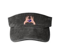 Holding Love in Your Hands Flag of Australia Cappellini con Visiera Parasole Cappello da Sole Leggeri Confortevoli Cappellino con Visiera Parasole per Donna Uomo Estivo