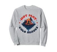 Holding Poses Longer Than A Midwest Goodbye Felpa